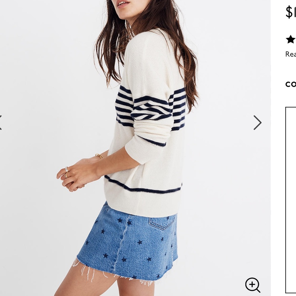 Madewell cashmere sweatershirt - Picture 2 of 7